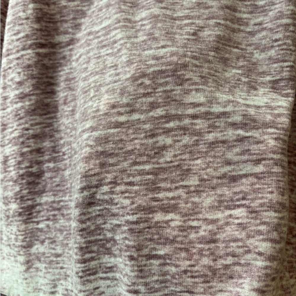 Women's Long Sleeve Graphic Tee - Purple - Picture 5 of 5